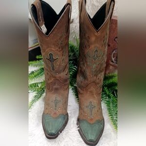 Womens Laredo By Dan Post Cowgirl Boot Sz 6.5